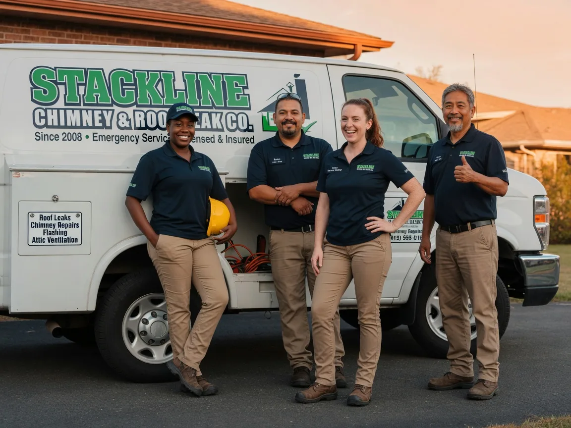 Chimney flashing repair company in Talmage, UT